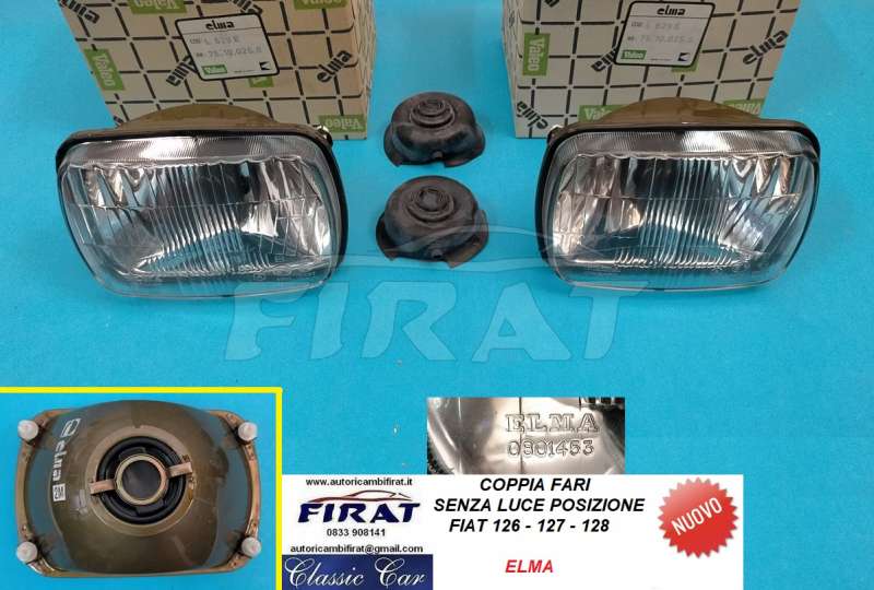 FARI FIAT 126 127 128 SENZA LUCE POSIZIONE (ELMA)